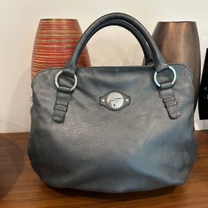 Junior Drake Leather Satchel Bag